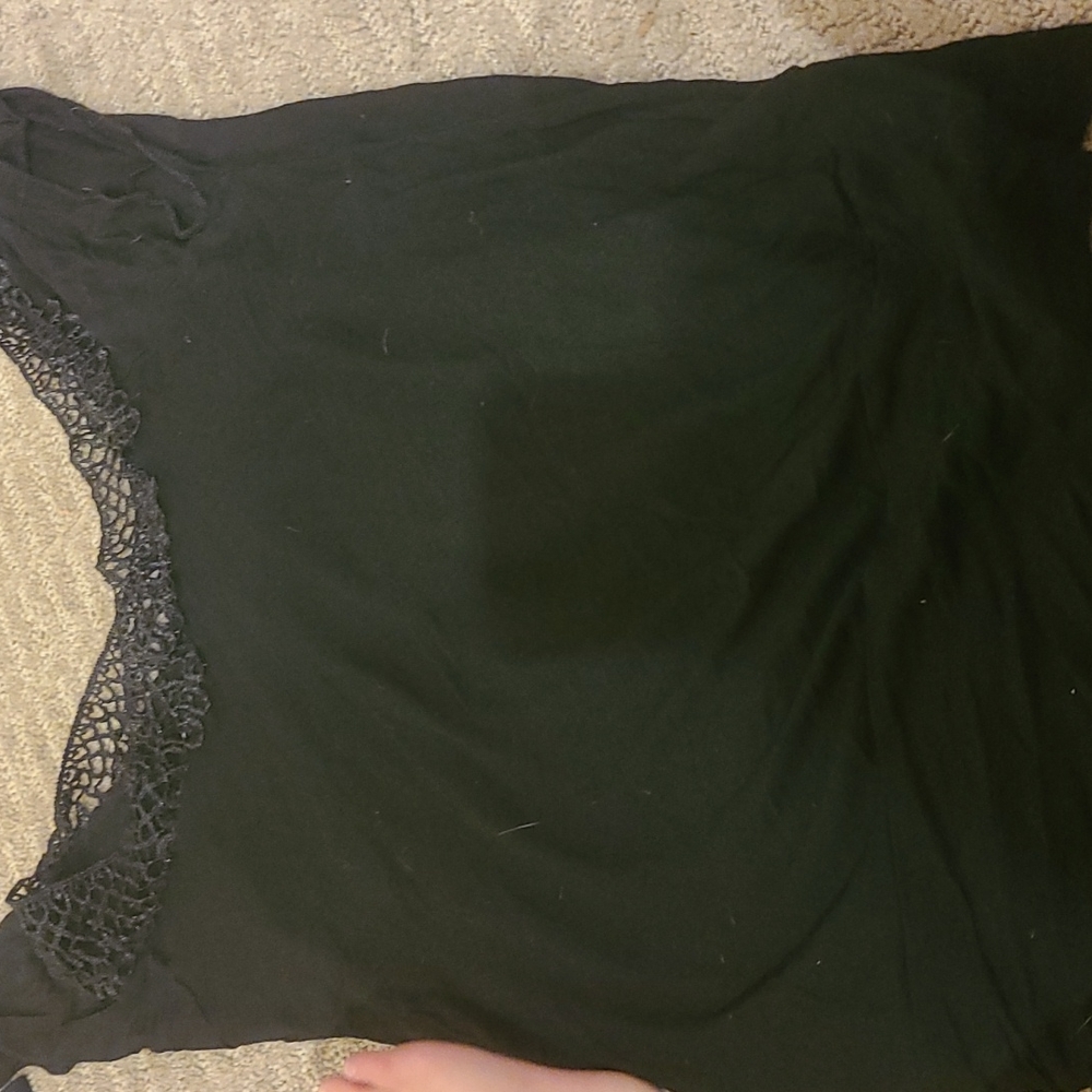 Black dress shirt